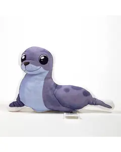 PILLOWABLE – 12” Seal Pillow, Cute Animal Shape, Mini Hug Pillow for Kids, Fun & Decorative Toddler Throw Pillow