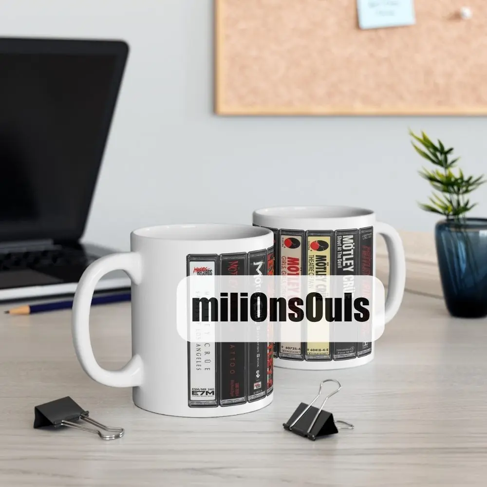 M0tley Crue Rock Music Album Casette Mug