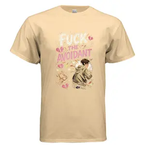 Avoidant Short Sleeve Classic Menswear Streetwear T-Shirt Top Graphic Tee Tshirt Casual Soft graphic apparel t-shirt cotton men oversized tshirt unisex graphic graphic tee shirt oversized shirts unisex casual apparel y2k streetwear