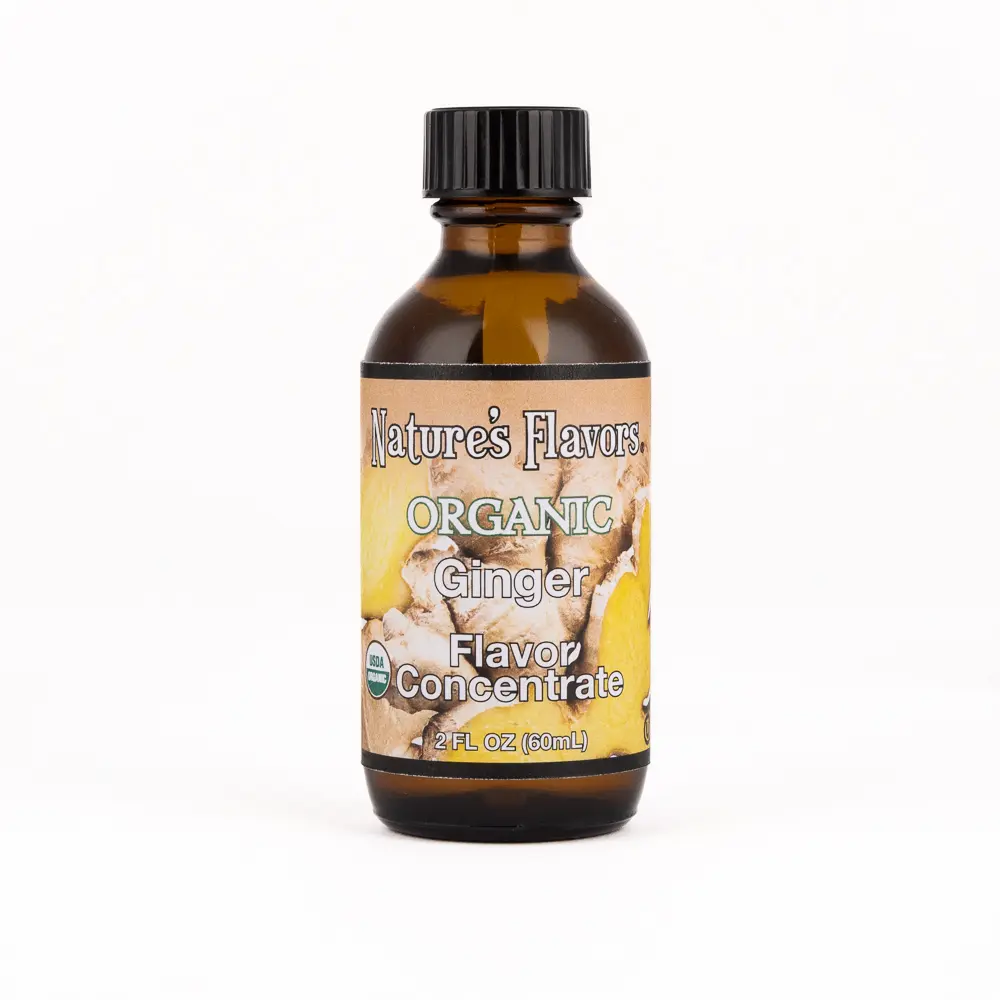 Ginger Flavor Concentrate, Organic for Baking Beverages & More