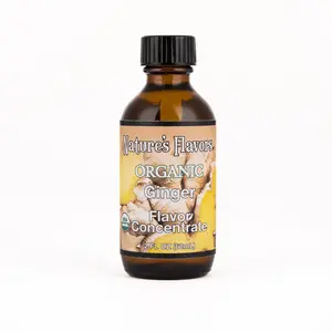 Ginger Flavor Concentrate, Organic for Baking Beverages & More