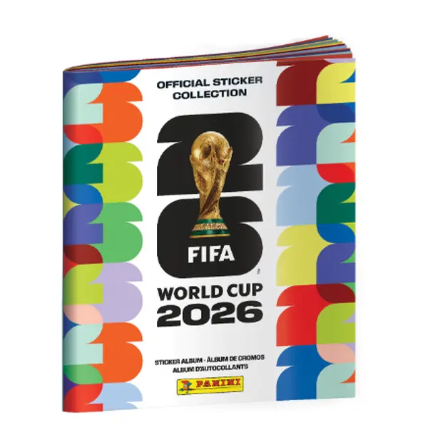 2026 Panini FIFA World Cup Soccer Collectible Sticker Album, Ideal for Team Fans to Celebrate Global Football Moments