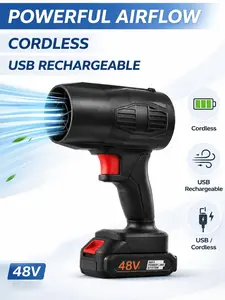 Cordless High-Speed Jet Blower,Turbo Jet Blower,Leaf Blower, Violent Turbo Fan, Pure Copper Motor,Car Drying After Wash, Handheld Snow Blower,Cordless Turbo Power Air Duster,Home Improve,Garden Mainte Holiday gifts