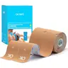 OKTAPE Precut Kinesiology Tape Wrap - 2 Rolls (40 x 10" Tear-off Strips), 2 in x 16.4 ft Latex-Free Breathable Cotton, Waterproof All Seasons Sports Healthcare Aid for Adult Muscle/Joint Support, Knee Pain, Sprains