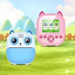 Smart Ai Printing Camera for Kids, Voice Dialogue & Photo-Q&a, 11 Art Effects, Instant Sticker Printer, Birthday Gift for Ages 3-12