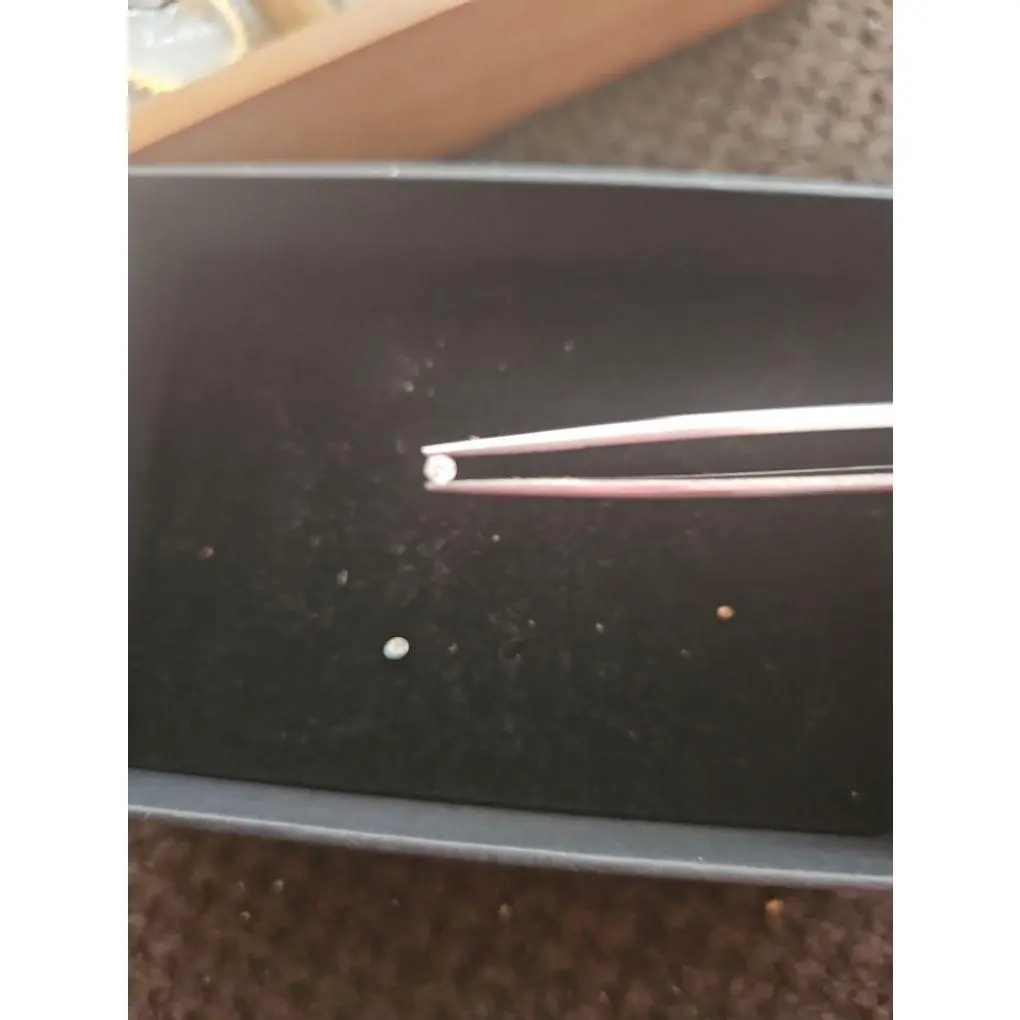 Lab Grown Diamond Melee 1.9mm 2 Count .07cttw High-Quality Gemstones for Jewelry Making