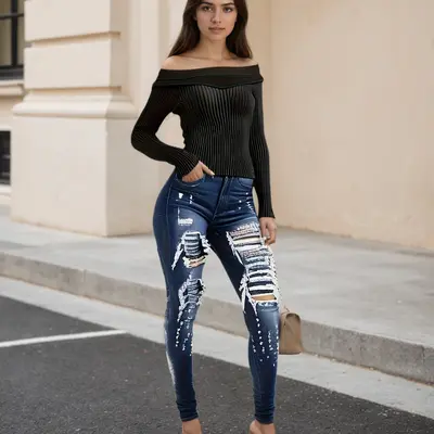 Mom Jeans Baddie Outfits With Light Blue Jeans Shirt Mom Jeans