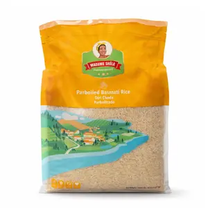 MADAME SHELA PARBOILED BASMATI RICE 20LBS