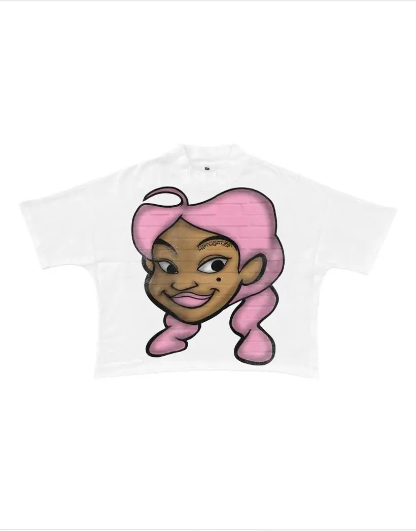 penny proud pink hair t-shirt