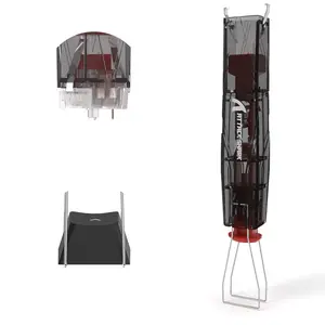 ATTACK SHARK KS01 2-in-1 Switch Puller/Keycap Puller for Mechanical Keyboard,304 Stainless Steel Material,Switch DIY Tool,Easily Remove Replacement Mechanical Keyboard Switch/Keycap Puller(Black)