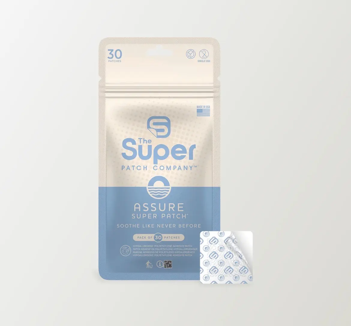 Assure Super Motion Relief Patch - Ingredient-Free First Aid Patch for Daily Motion-Related Discomfort