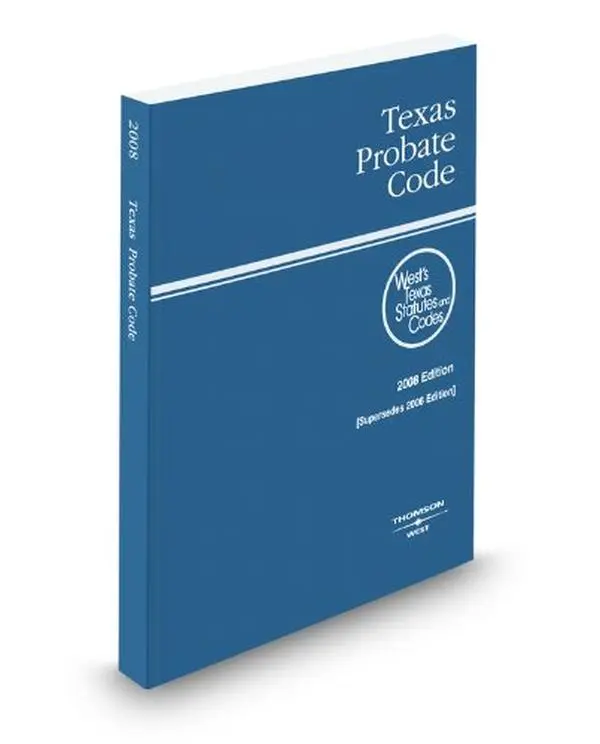 USED-Texas Probate Code 2008 by West Law (Paperback)