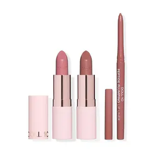 Doll 10 Peptide Plumping Lipstick Duo and Lip Liner