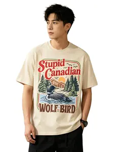 Stupid Canadian Wolf Bird Comfort Colors Shirt Heated Rivalry Inspired Shirt Team Hollander Ilya Rozanov Tees Menswear