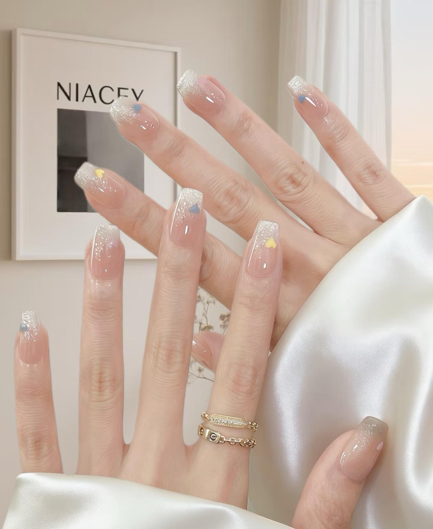 Cutics $2 Nail Set with Elegant Gold Accents Free Shipping on Orders Over $40 Manicure Style Note Included