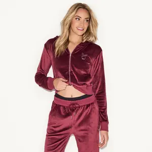 Playboy Women's Velour Jacket
