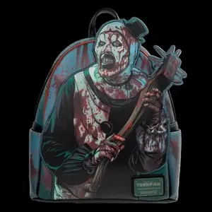 RARE Terrifier Art the Clown Glow-in-the-Dark Mini Backpack