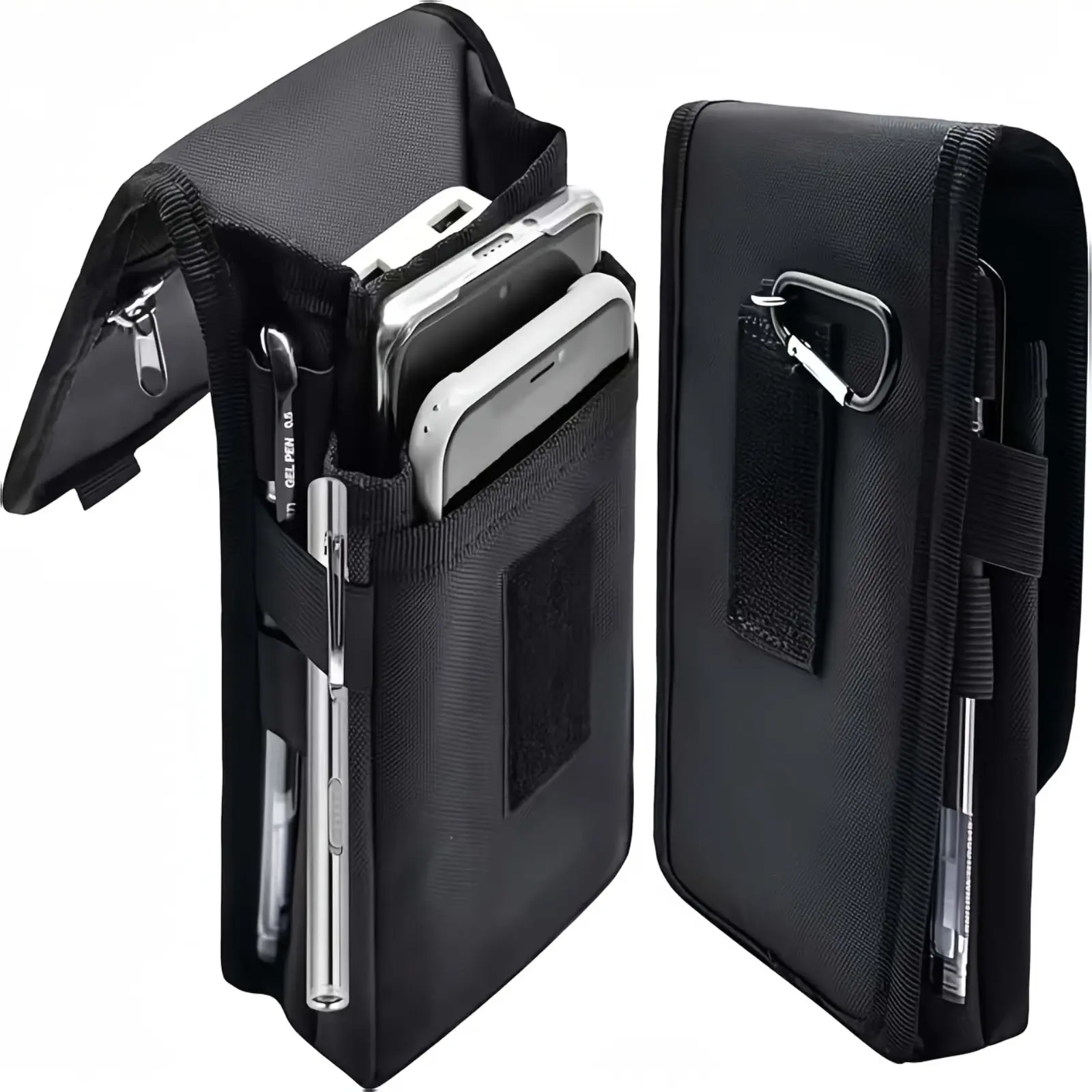 1pc large capacity mobile phone storage bag, multifunctional tactical outdoor phone bag, Tactical Equipment, suitable for work, hiking, camping, barbecue, unisex, gift for husband, holiday gift, Carabiners