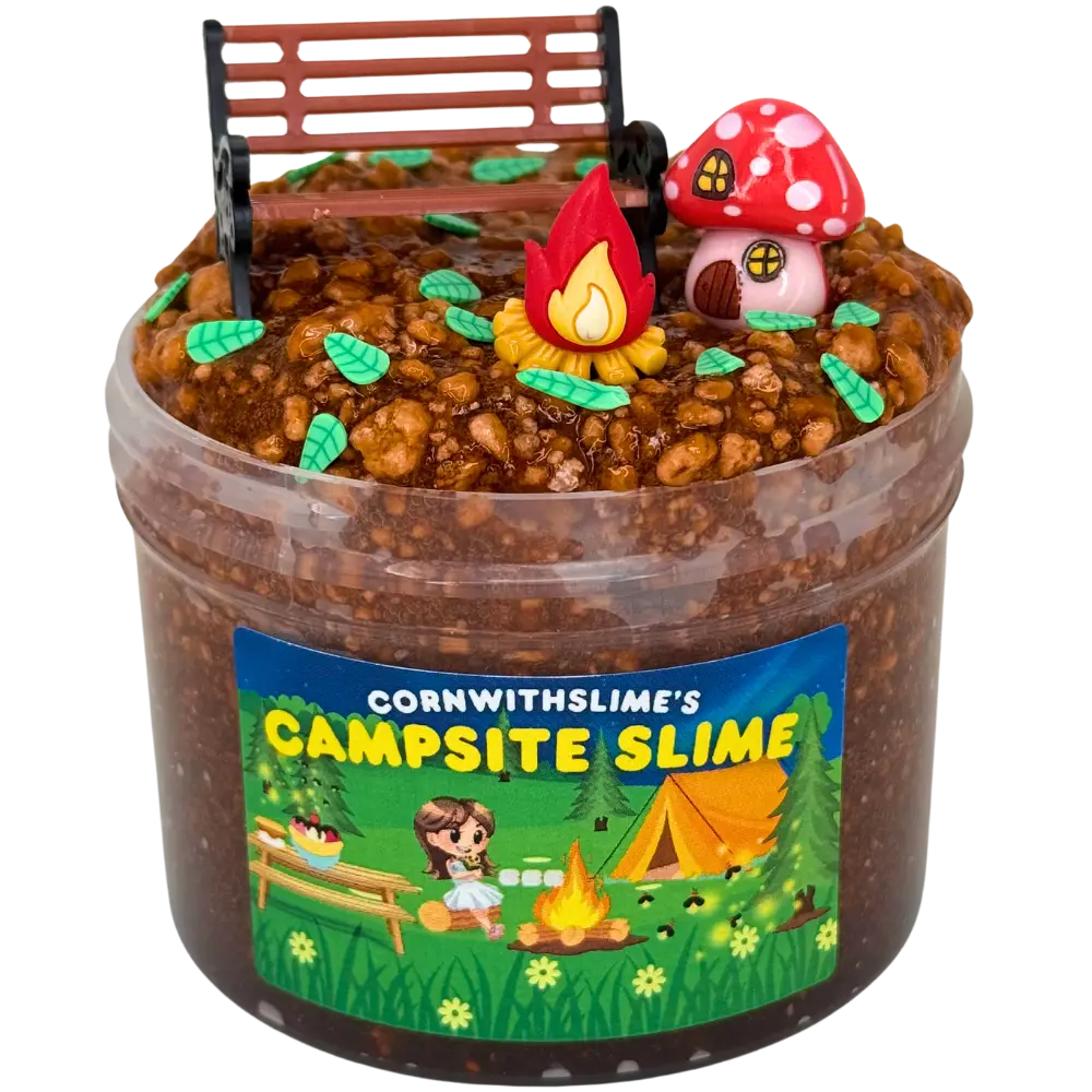 Campsite 8oz Slime Perlite Texture Scented Mud