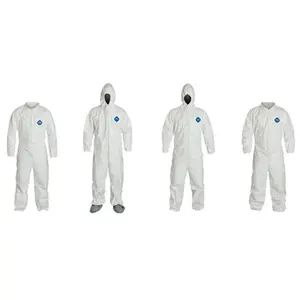 Sunrise Industries TY127SWH-XL Coverall Hooded -Tyvek