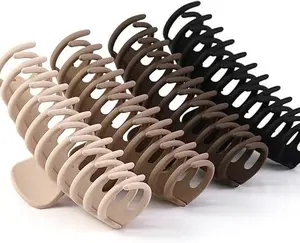 4 Pack XL Jumbo Claw Clips for Thick Hair and Long Hair, 5 Inch Extra Large Hair Clips