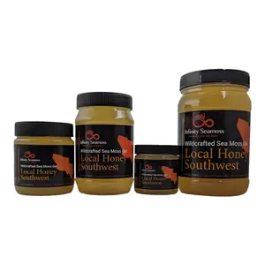 Sea Moss Gel + Southwest Local Honey | 4oz, 8oz, 16oz, 32oz | Infinity Seamoss