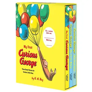 My First Curious George 3-Book Box Set: My First Curious George, Curious George: My First Bike, Curious George: My First Kite (My First Curious George) by H. A. Rey [Paperback Book]