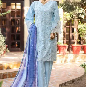 Pakistan festive season 3pc ready to wear suit Womenswear Overalls kameez dupatta trousers