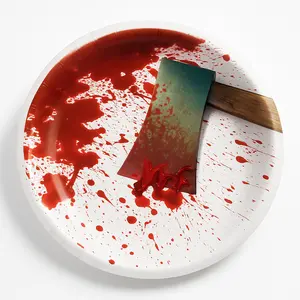 Get Axed 10" Halloween Party Plates