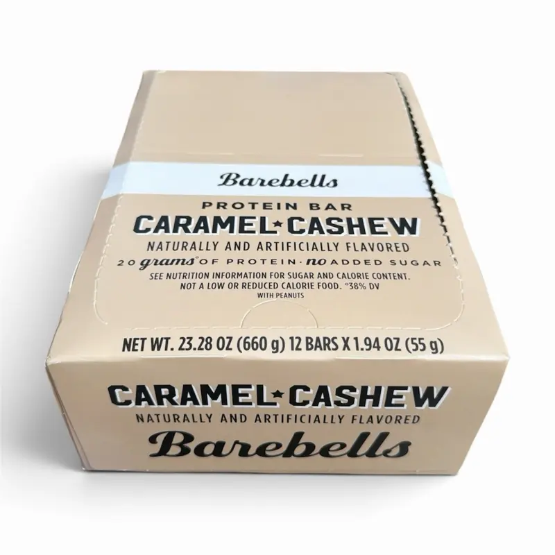 Barebells 12 pack Caramel Cashew Protein Bar