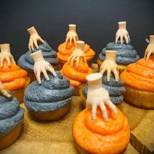 1” Micro Hand Cake Topper/Party Favors Photo Ornaments