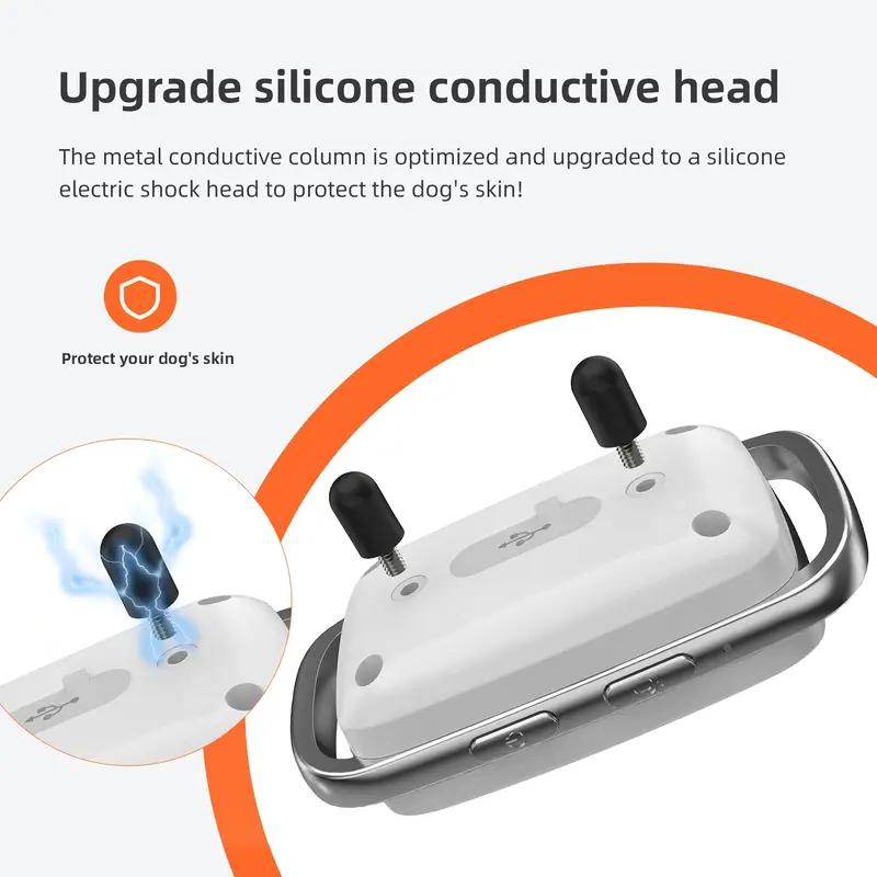 VetiePetie Dog Training Collar & Pet Corrector - Waterproof E Collar with 3 Function, Rechargeable Control, Wireless Dog Leash & Dog Fenceless Collar behavior aid