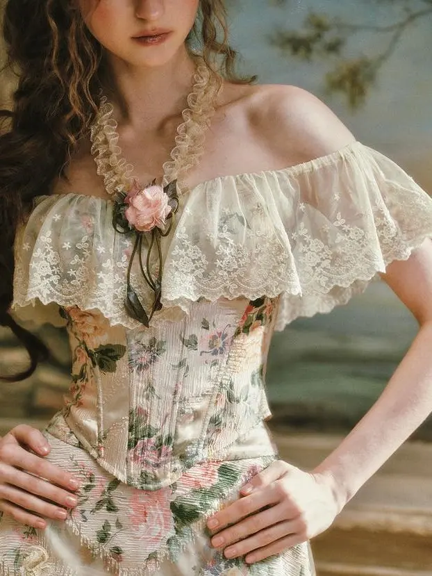 Versailles Rose Corset