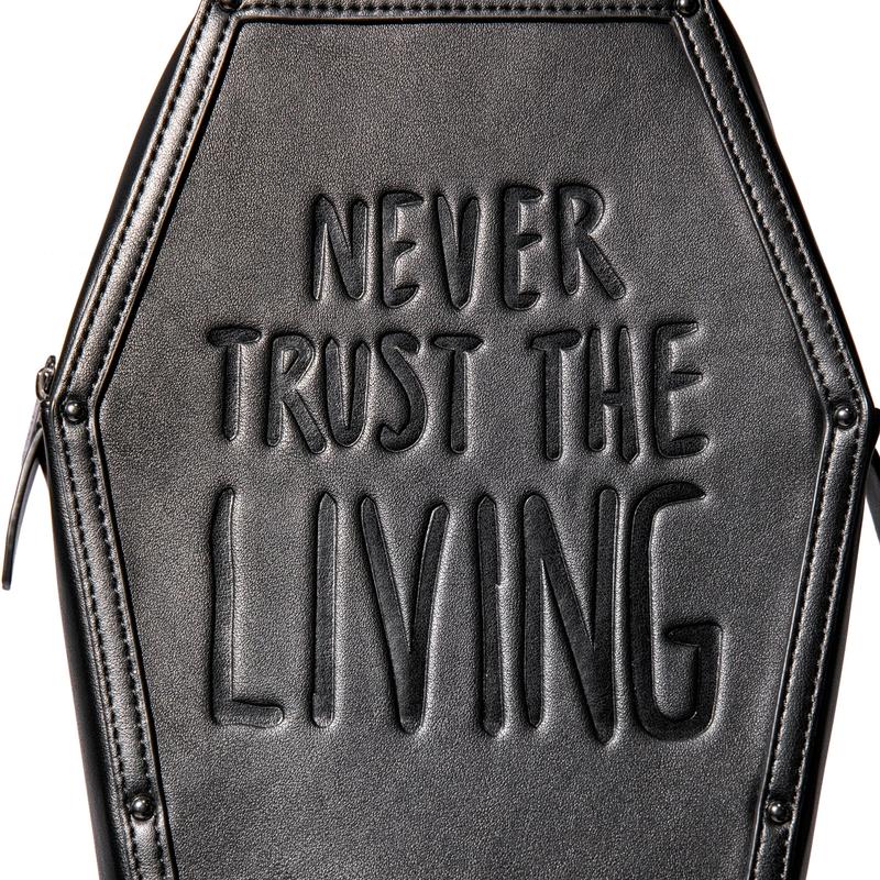 Never Trust Coffin Backpack