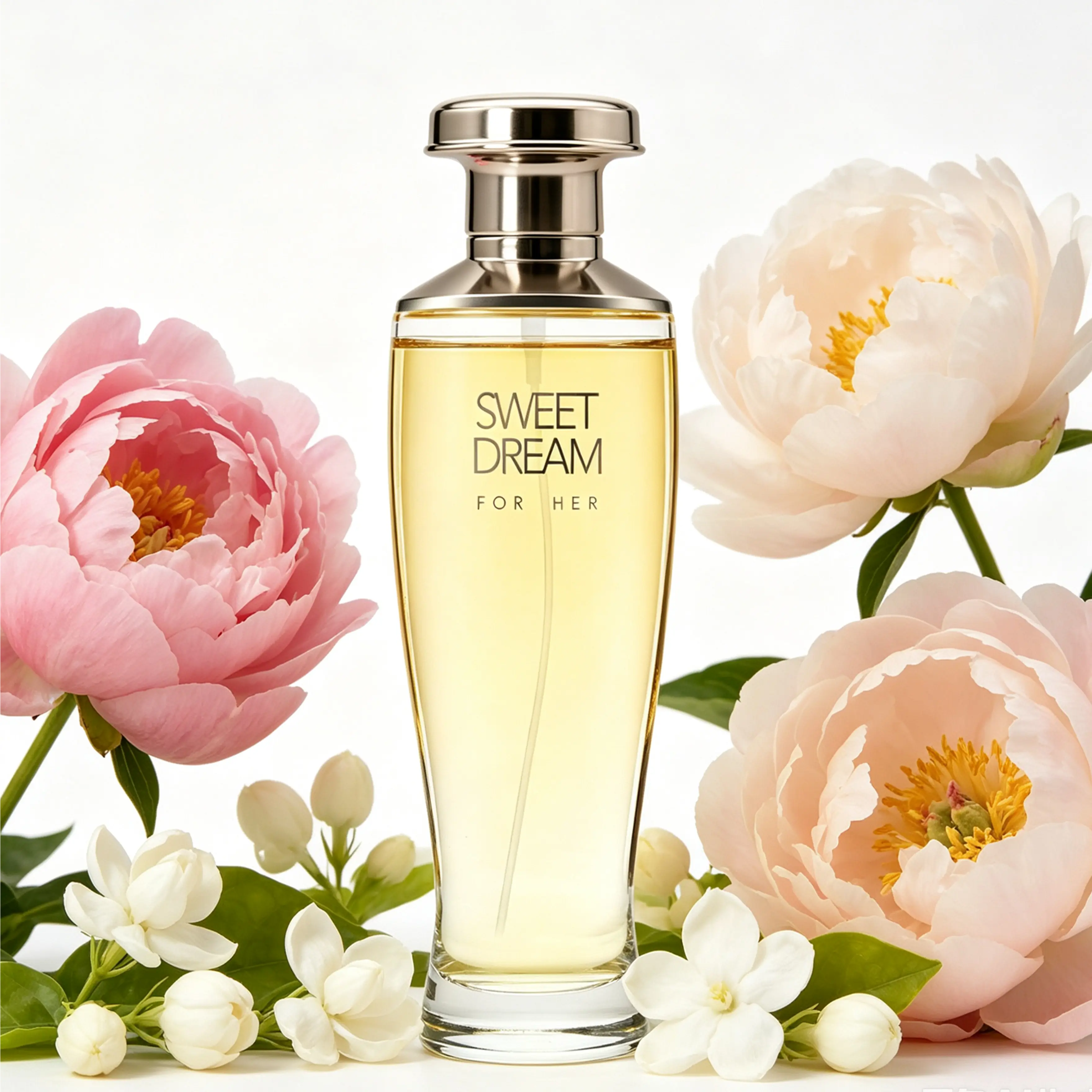 Women's EDP, Oriental Scent, 100ML/3.4 FL OZ, Peony Vanilla Jasmine Musk Sandalwood, Long-Lasting, Perfect for Dates Daily Parties Business Valentine's Day Mother's Day Christmas Gifting