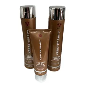 Keratine Shampoo, Conditioner, and Leave-In Deep Conditioner Ioner for Hair