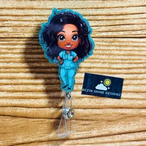 Medical Girl Badge Reel