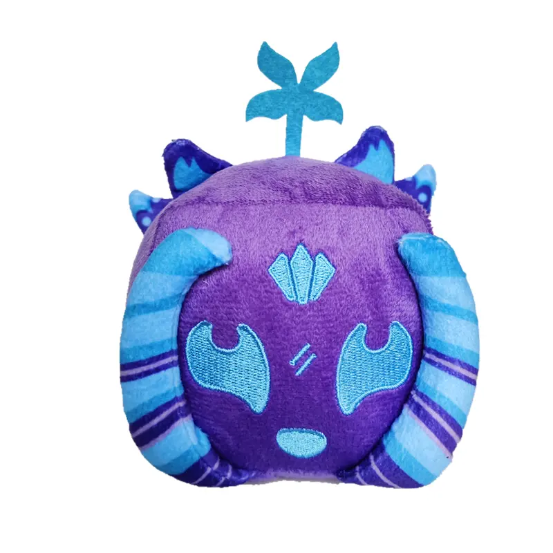 2026 New Blox Fruits Devil Fruit Stuffed Toy - Huggable Soft Stuffed Doll, Kids Christmas Birthday Gift, Popular Anime Game Collectible Toy, Huggable Stuffed Animal