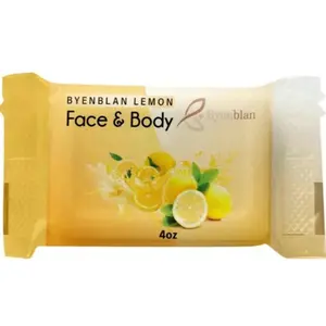 Byenblan 1 PCS Glow Trio: Lemon Turmeric Soap Set – Clear Skin, Even Tone, Youth