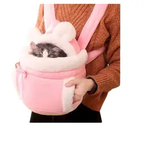 Cute Cat Backpack Integrated Cat Bed, Suitable for All Cats, Indoor Outdoor Use, Comfortable Animal Carrier, Ideal for Travel