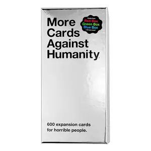 More Cards Against Humanity, 1 Set Card Game Expansion, Party Game Accessories, Gift for Friend, Party Favors, Party Supplies, Fun