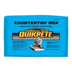 Quikrete 5733332 80 lbs Countertop Concrete Mix
