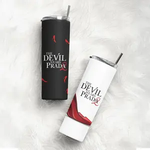 Devil Wears  Tumbler – 20oz Stainless Steel Fashion Travel Mug