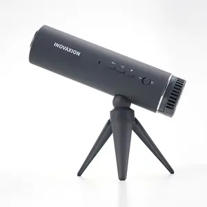 INOVAIXON Hands-Free Wall Mounted Hair Dryer 110,000RPM High-Speed Brushless Motor 360° Adjustable Holder Fast Drying Anodized Aluminum Alloy 3 Heat & Wind Settings Lightweight Travel Gift for Women