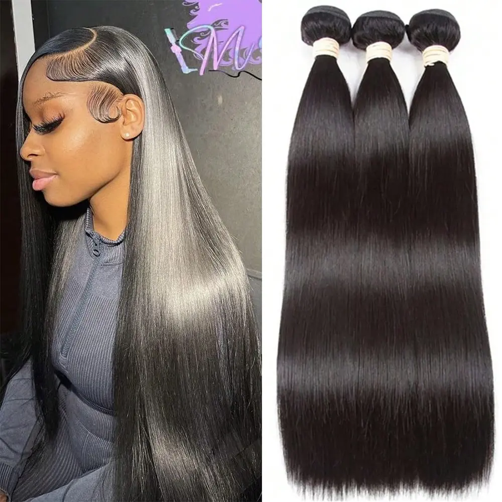 Human Hair 12A Grade Straight Bundles  Unprocessed  Human Hair Bundles Body Wave Human Hair Extensions summerwins