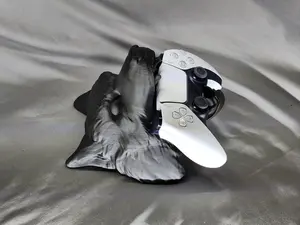 Wolf Head Controller & Headset Holder: decor desktop or wall mounted for your gaming setup