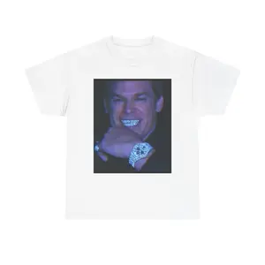 Bust Down Dexter Graphic Tee, Unisex Cotton Shirt for Casual Style, Perfect for Gifting, Streetwear, Everyday Wear Menswear Top