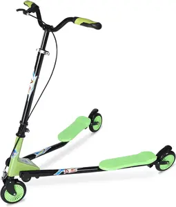 The Perfect First Scooter! 3-Wheel Stability, 4 Height Settings for Growing Kids (Ages 6+). Easy Fold & Magic Strap for Hassle-Free Carry. removable seat scooter adolescentes para Toddler Balance Bike Adjustable flash wscooter scooter electric scooter