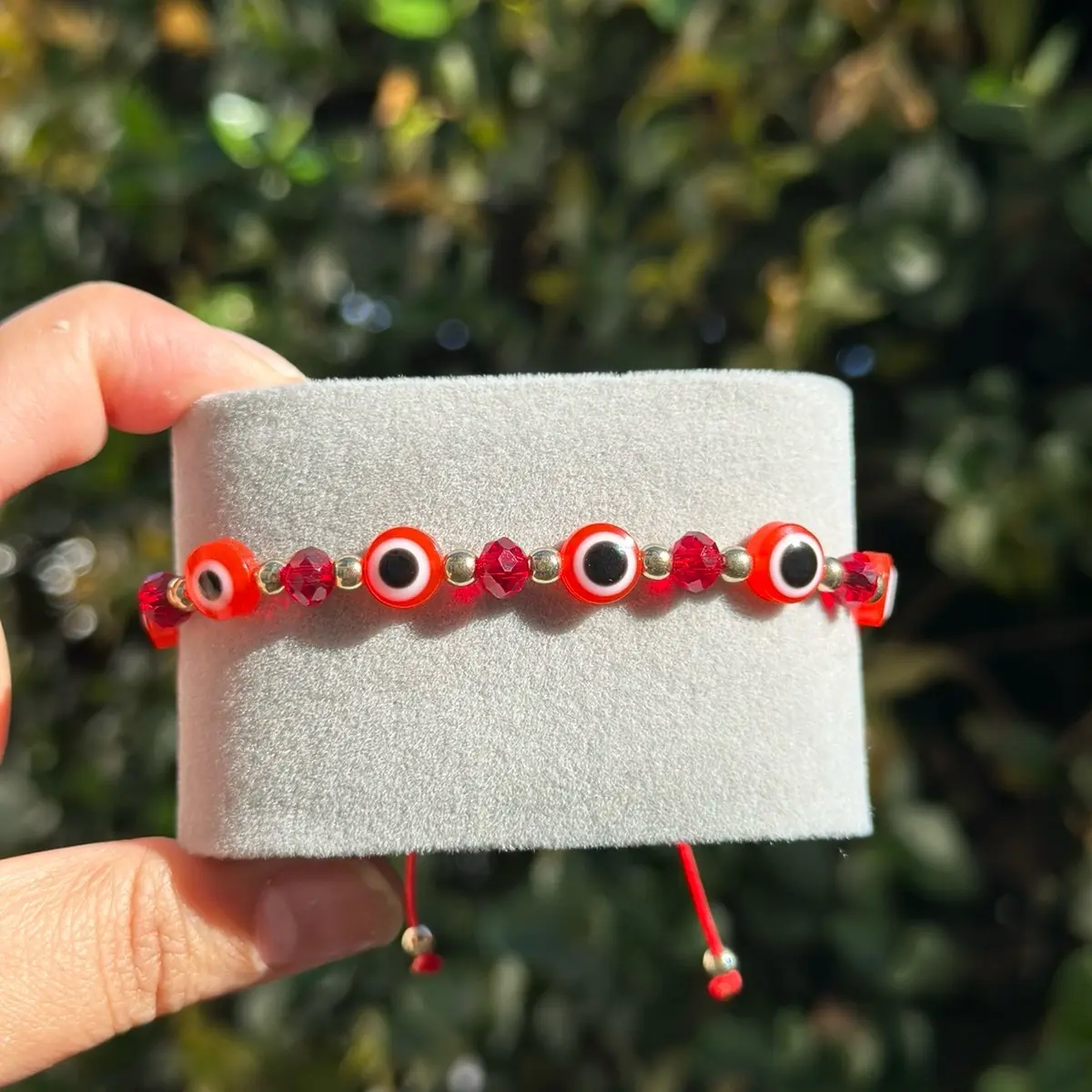 Red evil eye bracelets