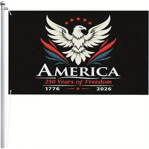 1776-2026 America 250 Anniversary Usa Patriot Flag Funny Printed Flags Easy to Hang, Festival Decoration Flags Party Flags for Indoor/Outdoor/Study/Bedroom Decoration, Gifts for Men And Women